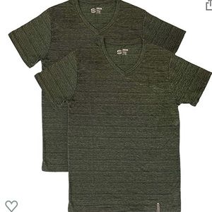 RBX Active Men's Ultra Soft V-Neck Undershirts